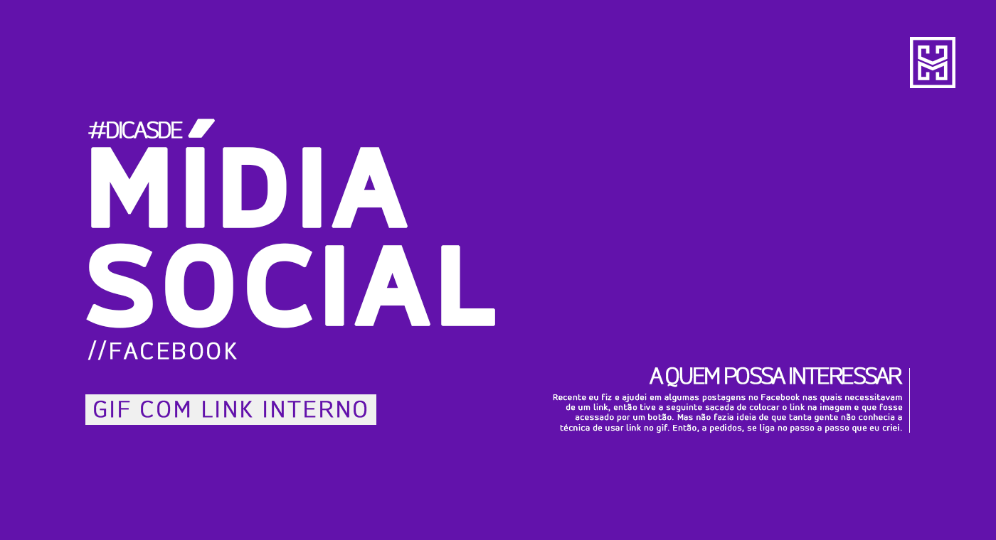 gif link personalizado facebook externo botão animado mídias sociais henrique maciel tutorial