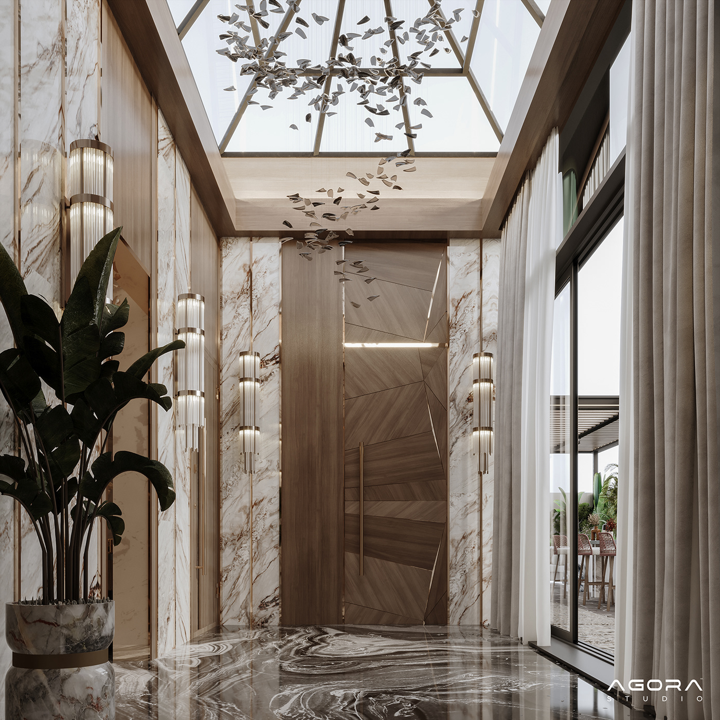 interior design  Render visualization 3ds max archviz 3D corona vray SketchUP luxury