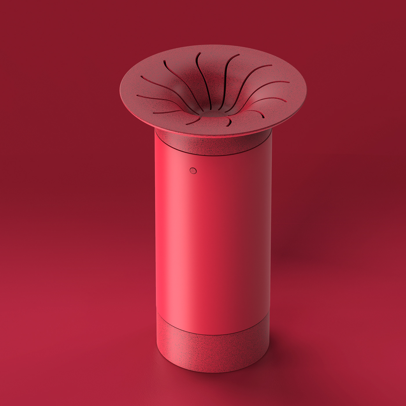 Pepper Shaker product design Render rendering 3D 3D model red modeling