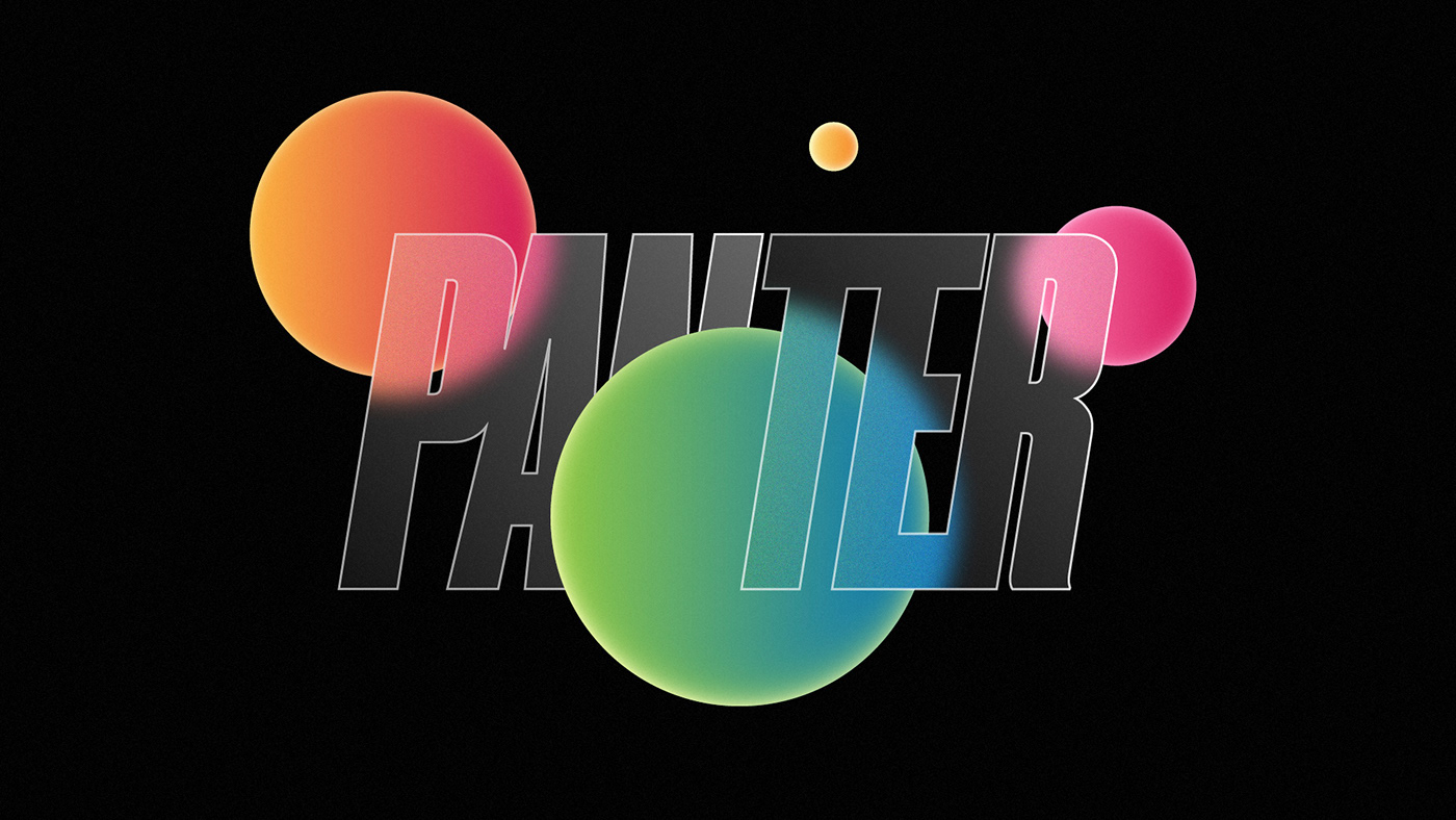 logo Logo Design Logotype panter vision type type design Typeface typo typographic typography  