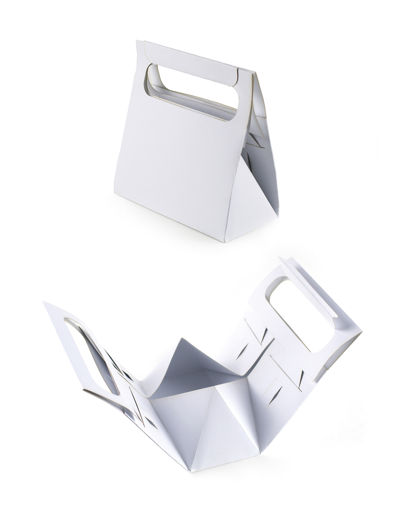 ysdn package design Handler paper No adhesive collapsable mechanism adobeawards