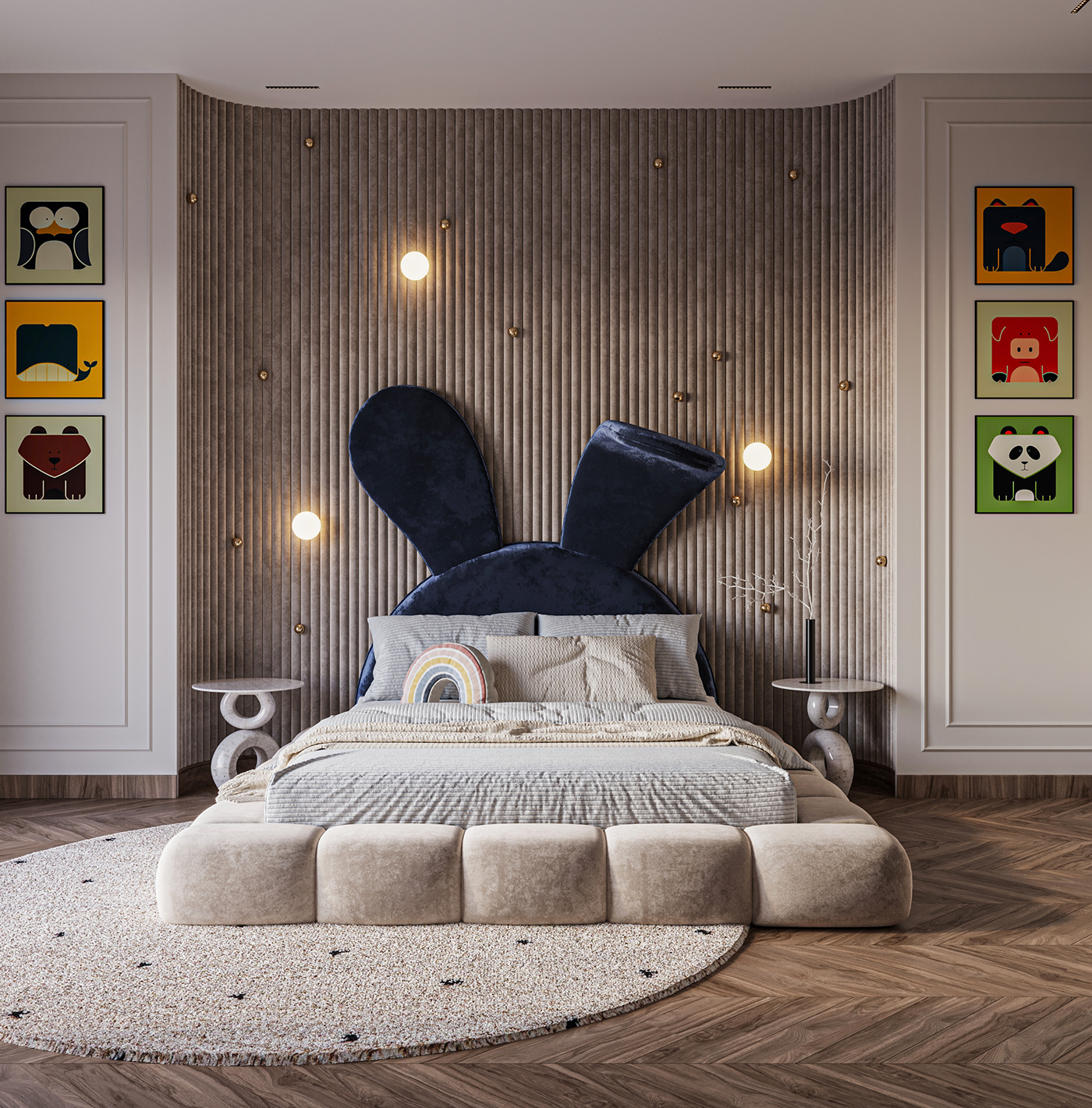 architect bedroom modern Classic Interior exterior elegant luxury CGI professional decorative design