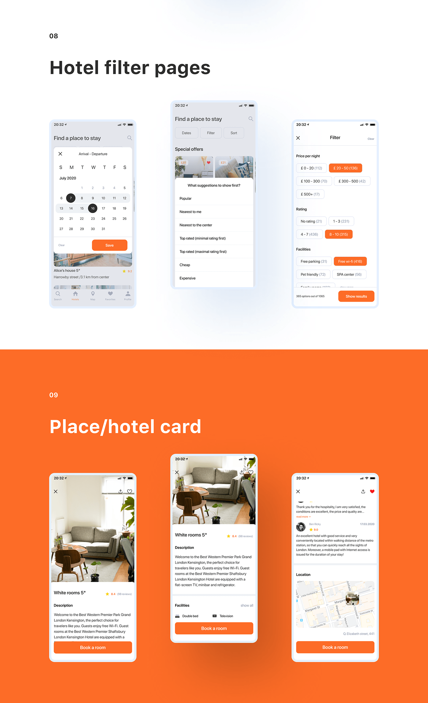 app Guide ios13 London mobile mobile design Travel UI ux Booking