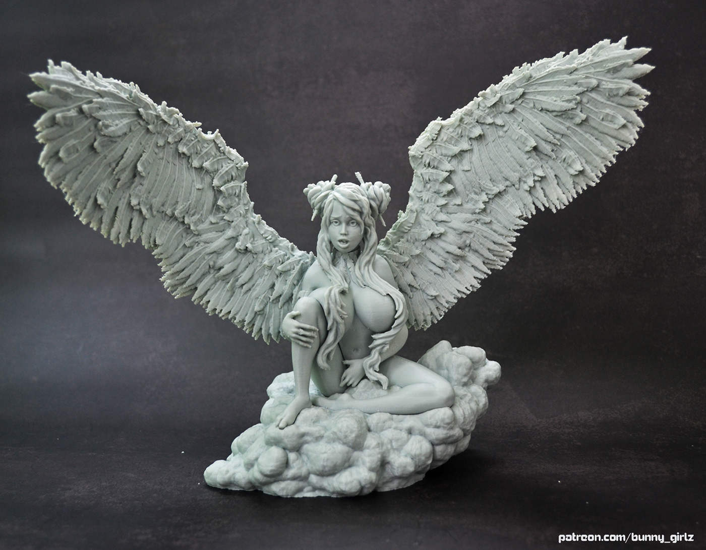 3dmodel 3dprint 3dprinting angel figurine girl sculpture sexy woman Zbrush