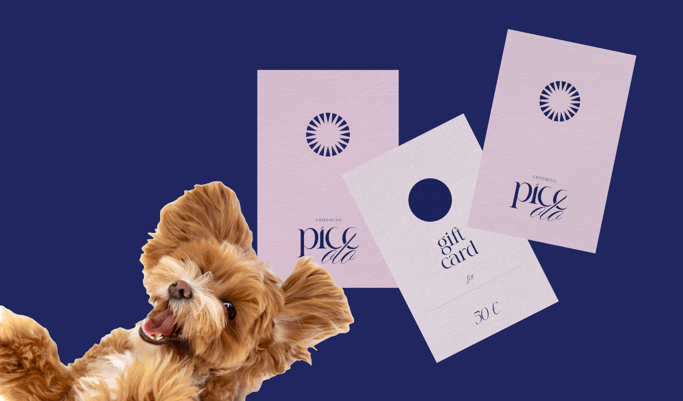 animal grooming brand identity Brand Design identity Logotype visual identity brand