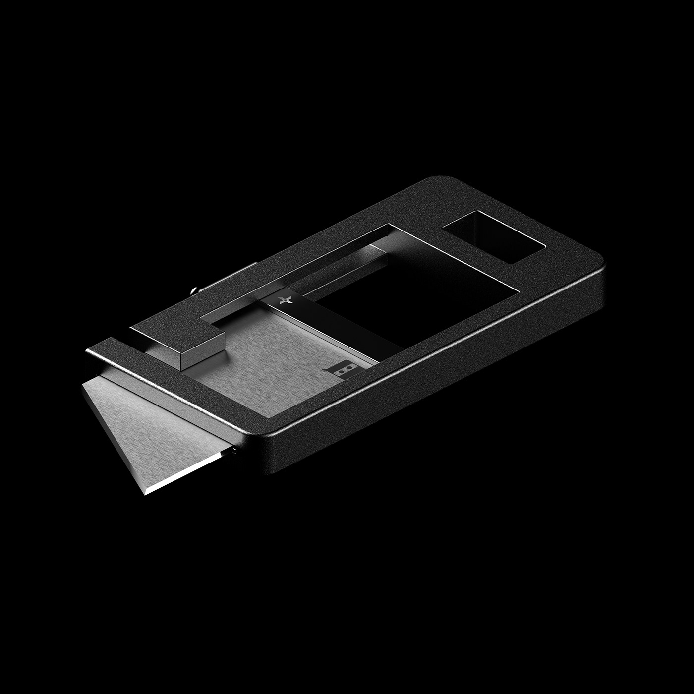 concept cutter design details industrial design  knife Packaging product product design  Render
