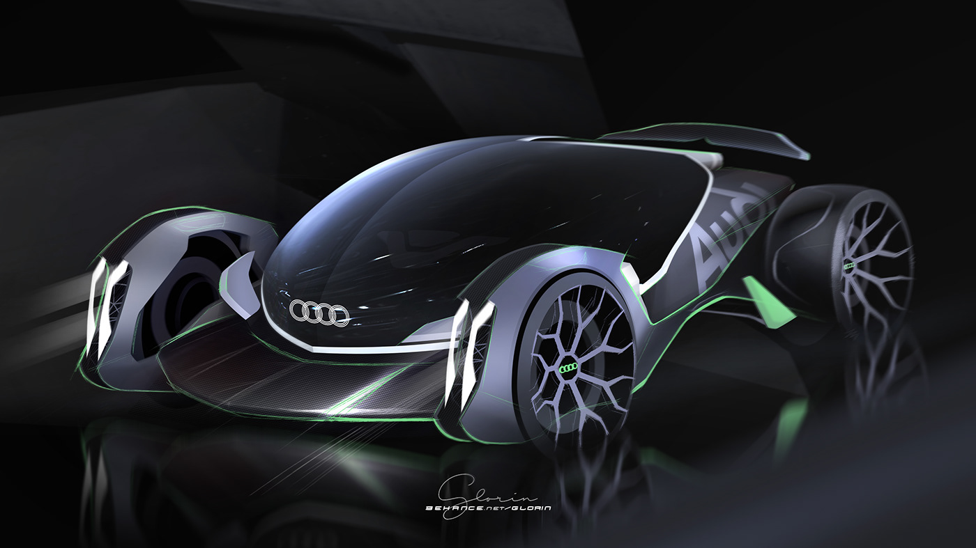 Audi R9 panigale concept car race spirit glorin LeMans le mans