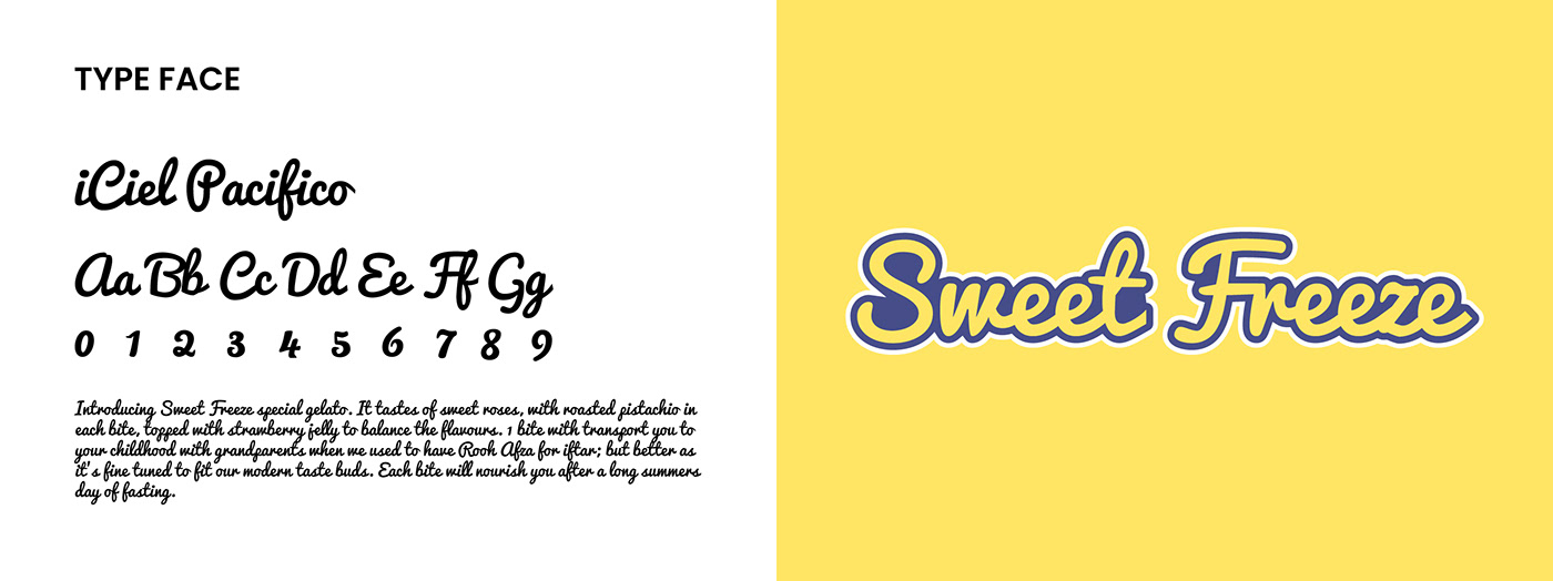 Advertising  brand Brand Design brand identity identity logo logo deisgn Logotype Sweet Freeze Logo visual identity