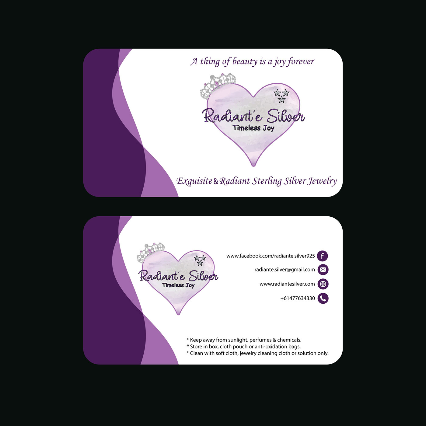 Watercolor logo feminine logo stationary desogn business card Socialmedia kit letterhead signature logo