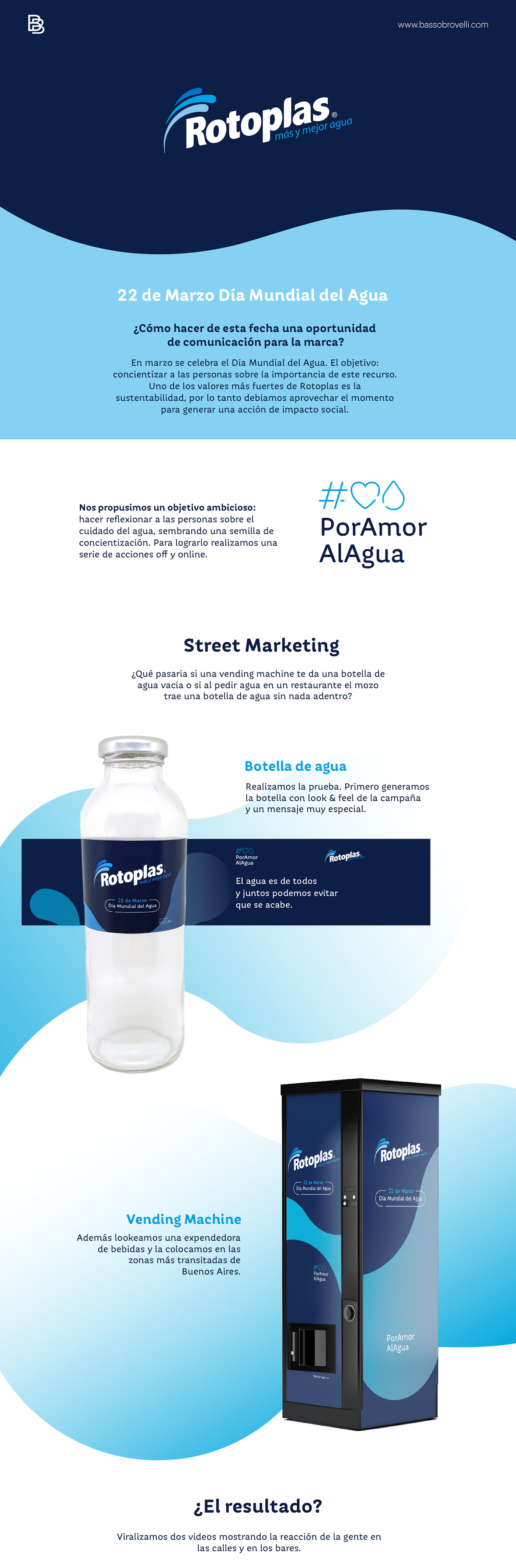 bien público Rotoplas street marketing agua water dia mundial care sustentable vending machine accion