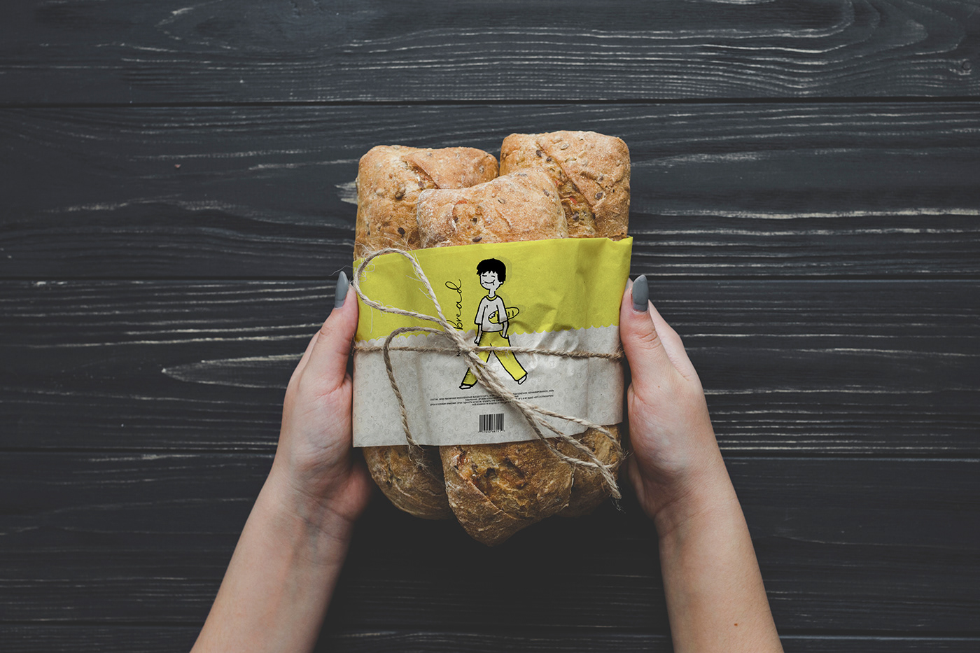 package design  bread pack graphic design  ILLUSTRATION  Vector Illustration Packaging упаковка иллюстрации package Pack