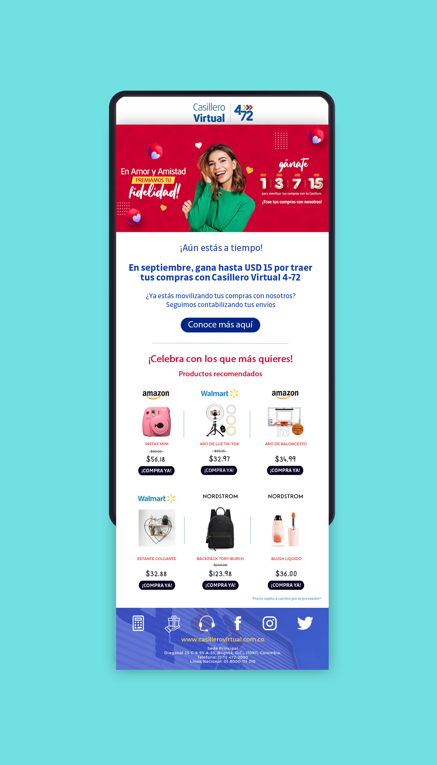 colombia design Email email marketing marketing digital miami Newsletter Design publicidade transporte