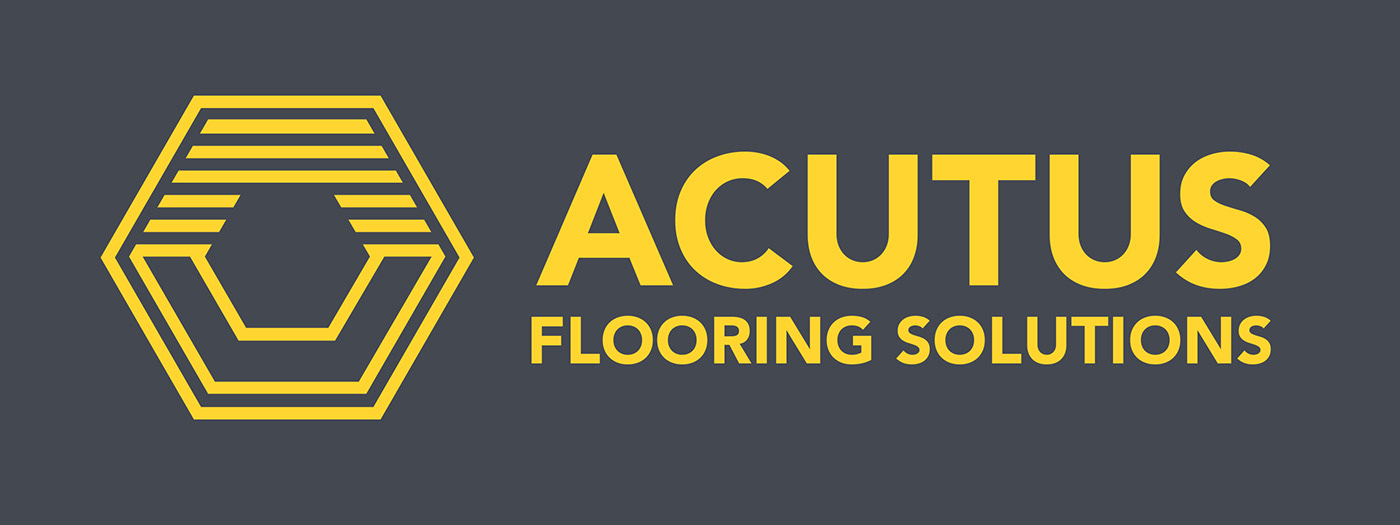 Acutus concrete flooring Icon thick lines Gray and Yellow