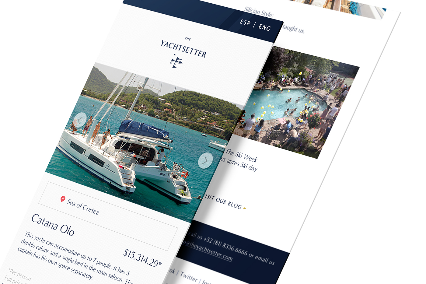 Anagrama mexico Website yacht sea blue texture cabins trip vacations party Fun Regattas sailing maritime