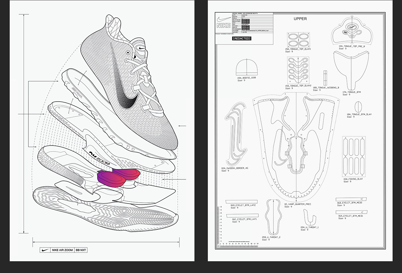 basketball DeAlmeida footwear innovation next Nike react sketch zoom Olympics