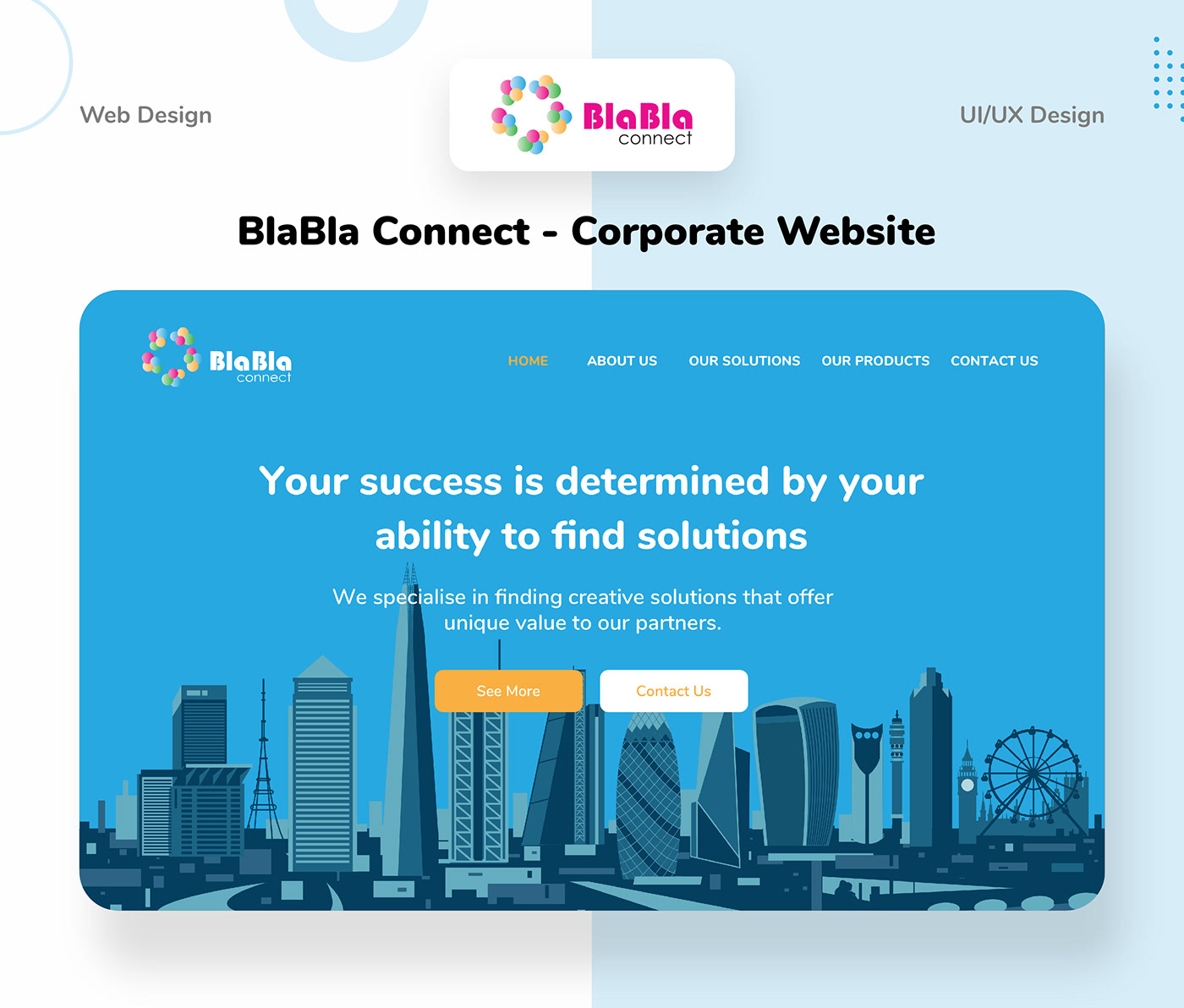company UI ux Webdesign Website
