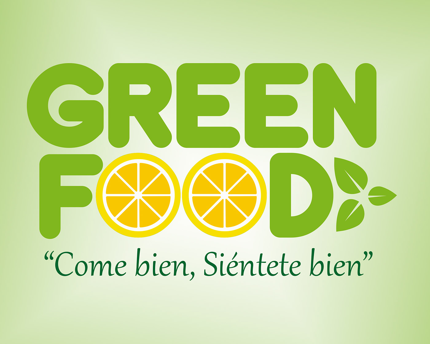 diseño de logo Food  foodgreen green greenfood logo