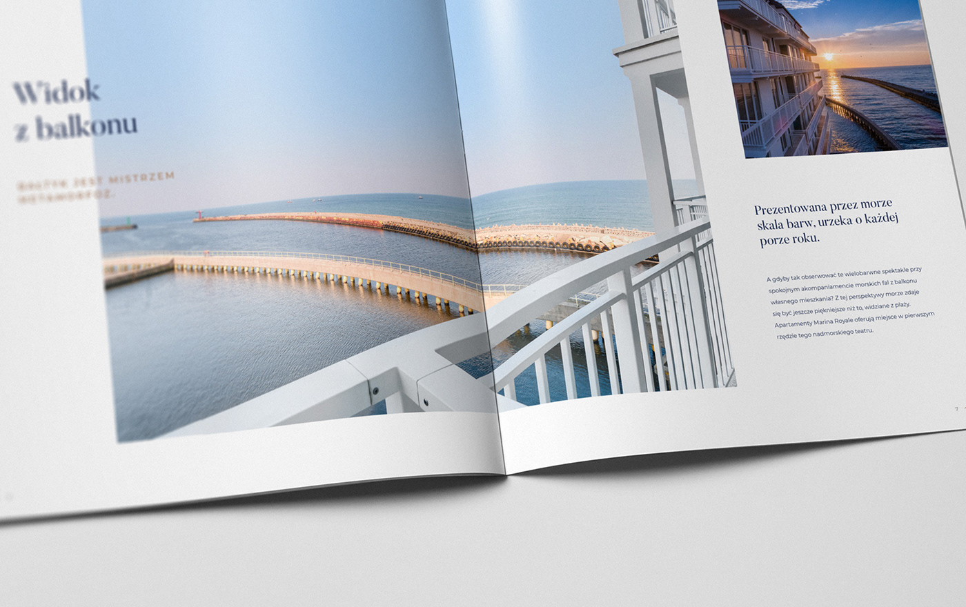 sea navy poland gold marina apartments developer invesment Catalogue print