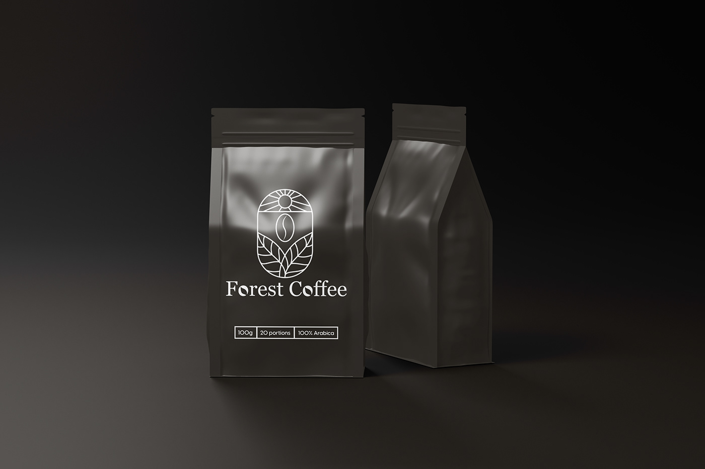 cafe cafeteria Coffee design forest identidade visual identity Logo Design logos visual identity