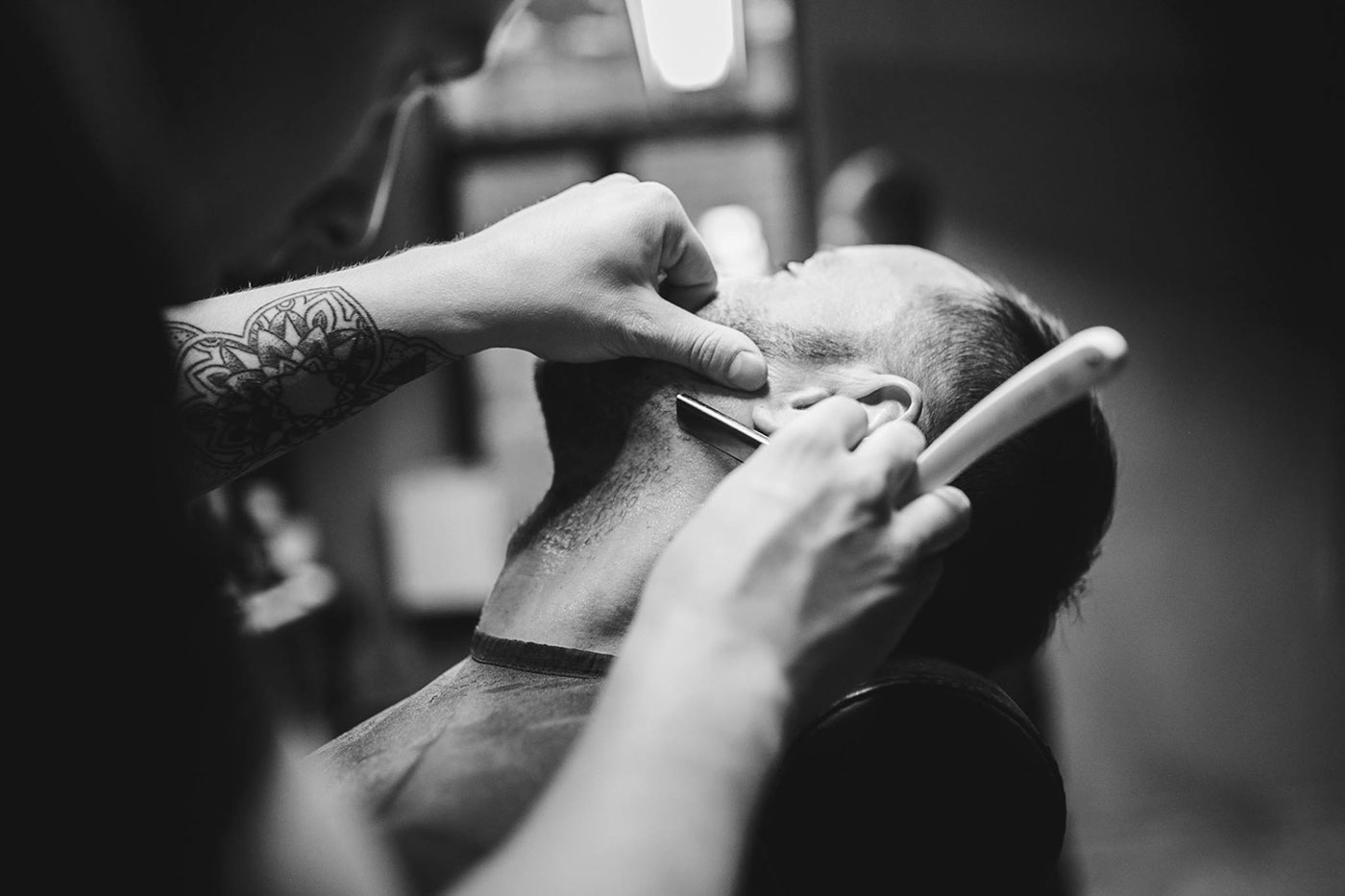 barbershop firm identity Kyiv ukraine barber party .inhale inhaleagency strategy ad commercial brandevelopment