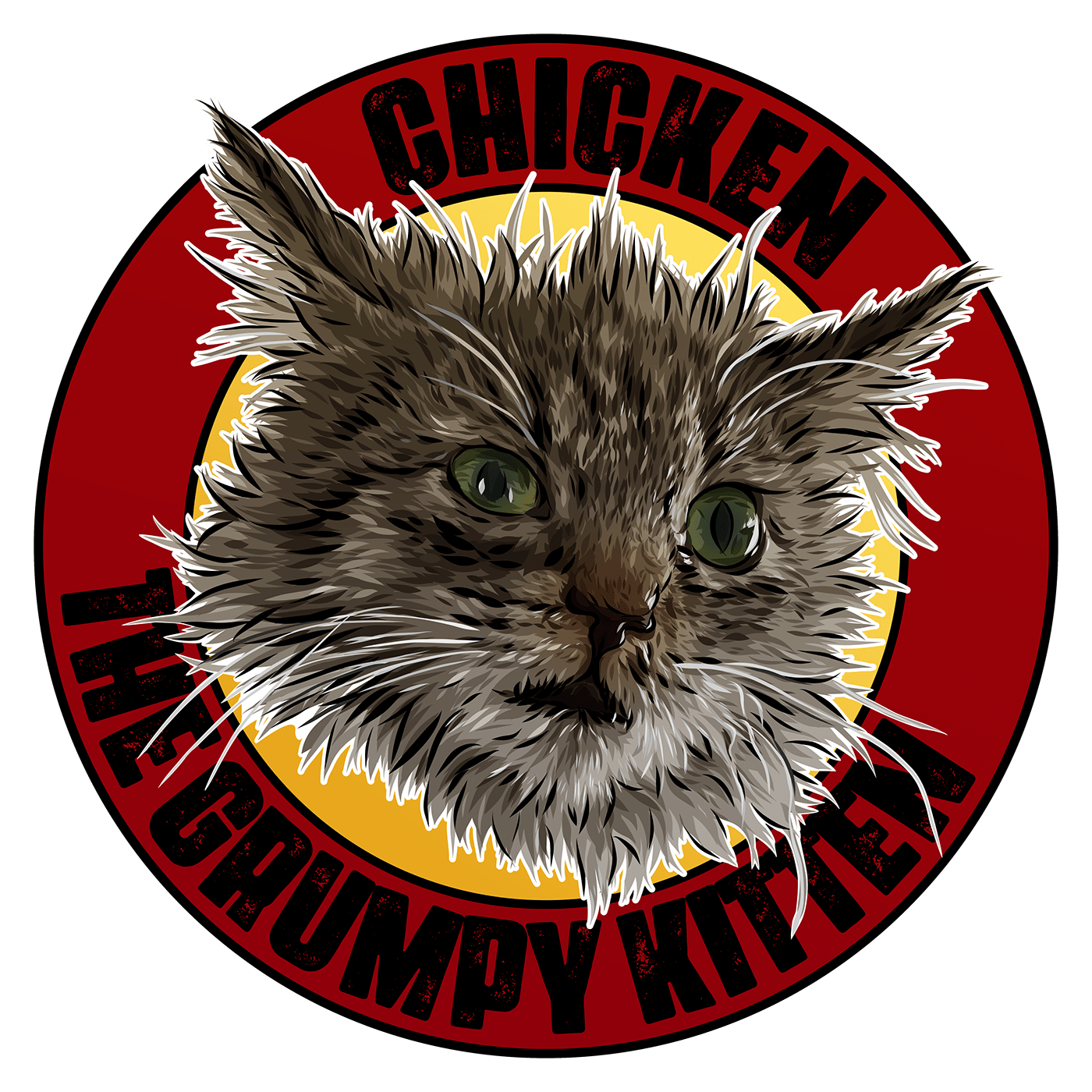 adobe illustrator Cat Digital Art  kitten logo Logo Design vector