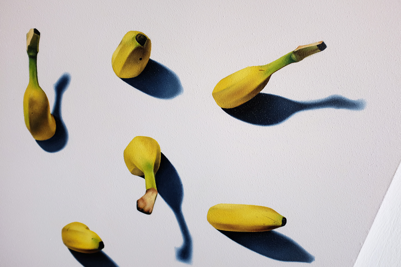 art artist artwork Bananas canvas Drawing  Fruit Oil Painting painting  