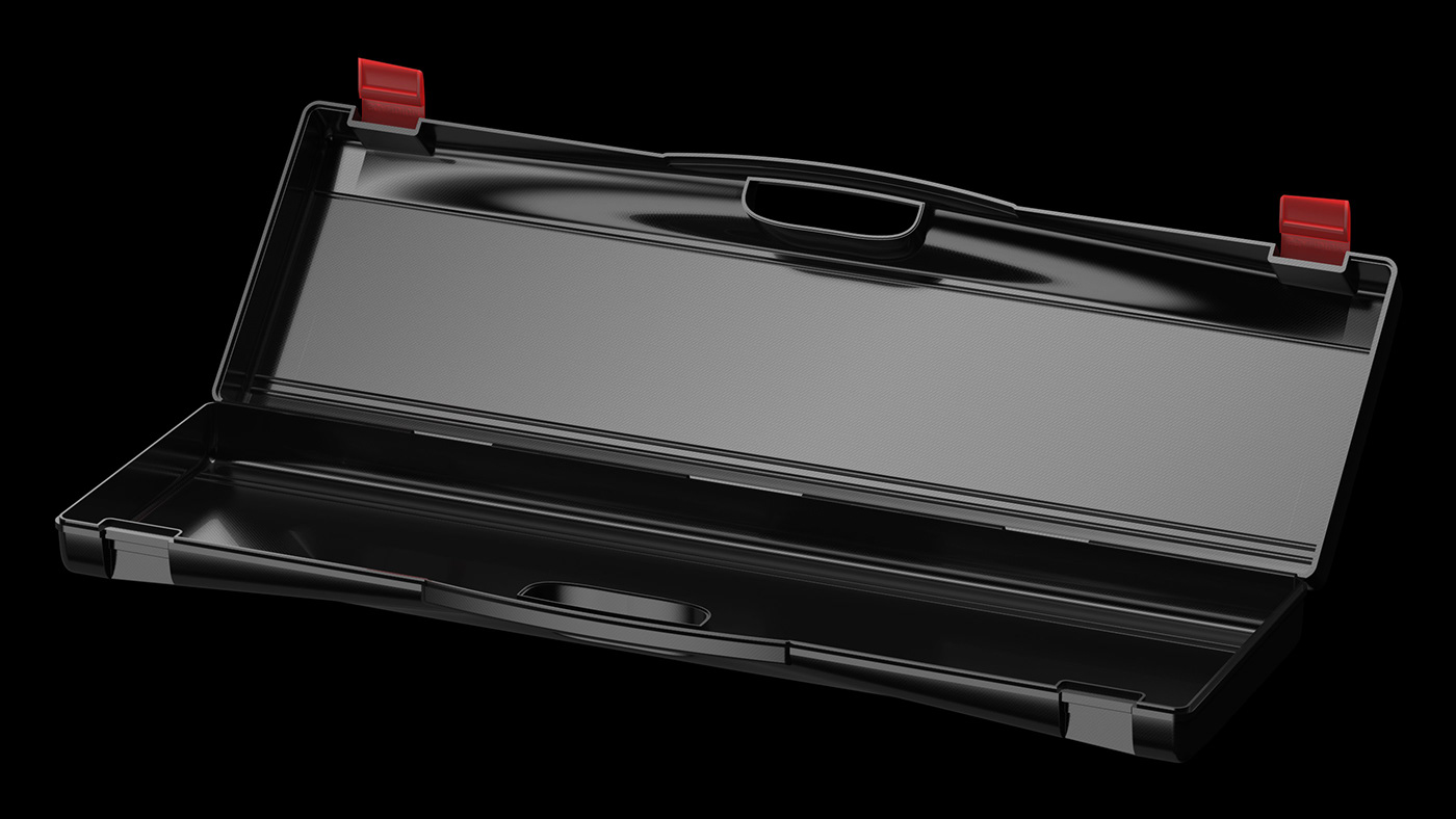 hardcase plastic case rifle Gun pistol box bag