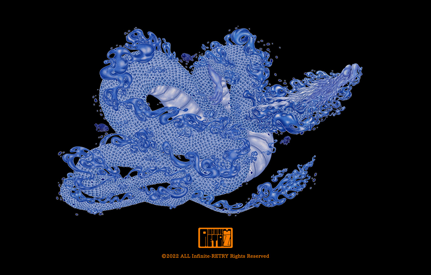 中国风   中式传统文化 包装设计 国潮 手绘 插画 绘画 艺术 青花瓷 ILLUSTRATION 