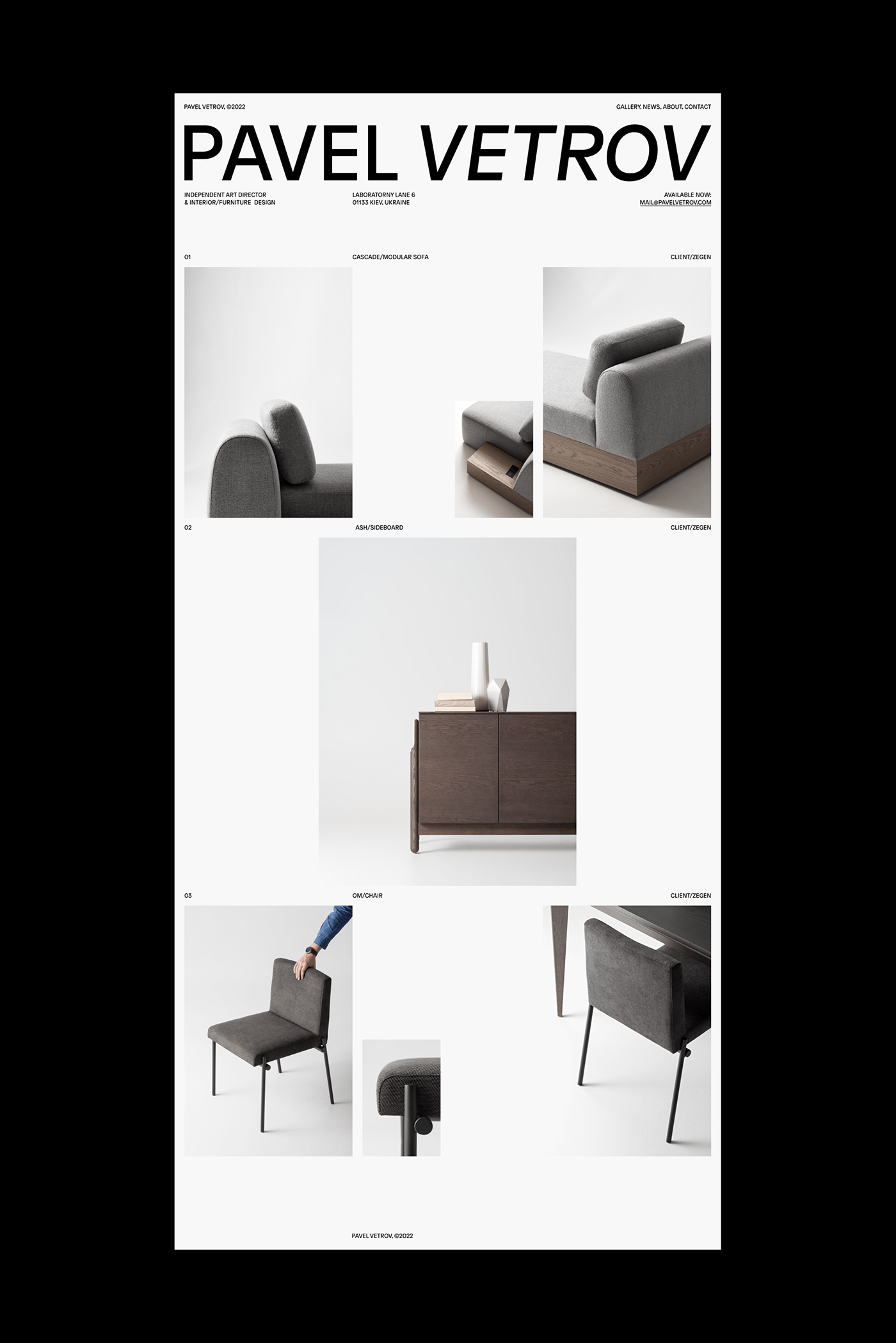 brand identity design Figma furniture Interior UI/UX Web Design  Website веб-дизайн сайт