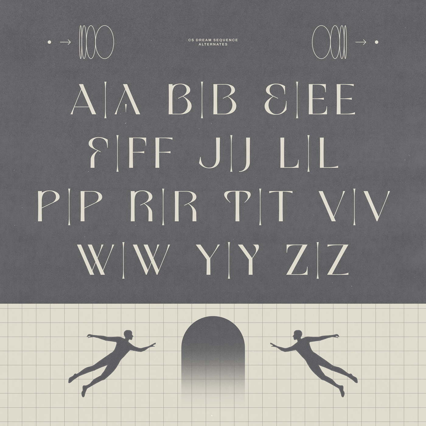 Display display font experimental font Typeface modern font ligature elegant type design font design
