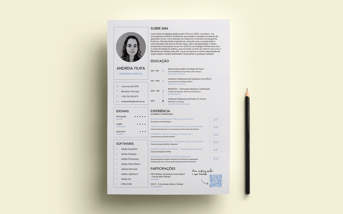 curriculumvitae CV CV template Resume resume design