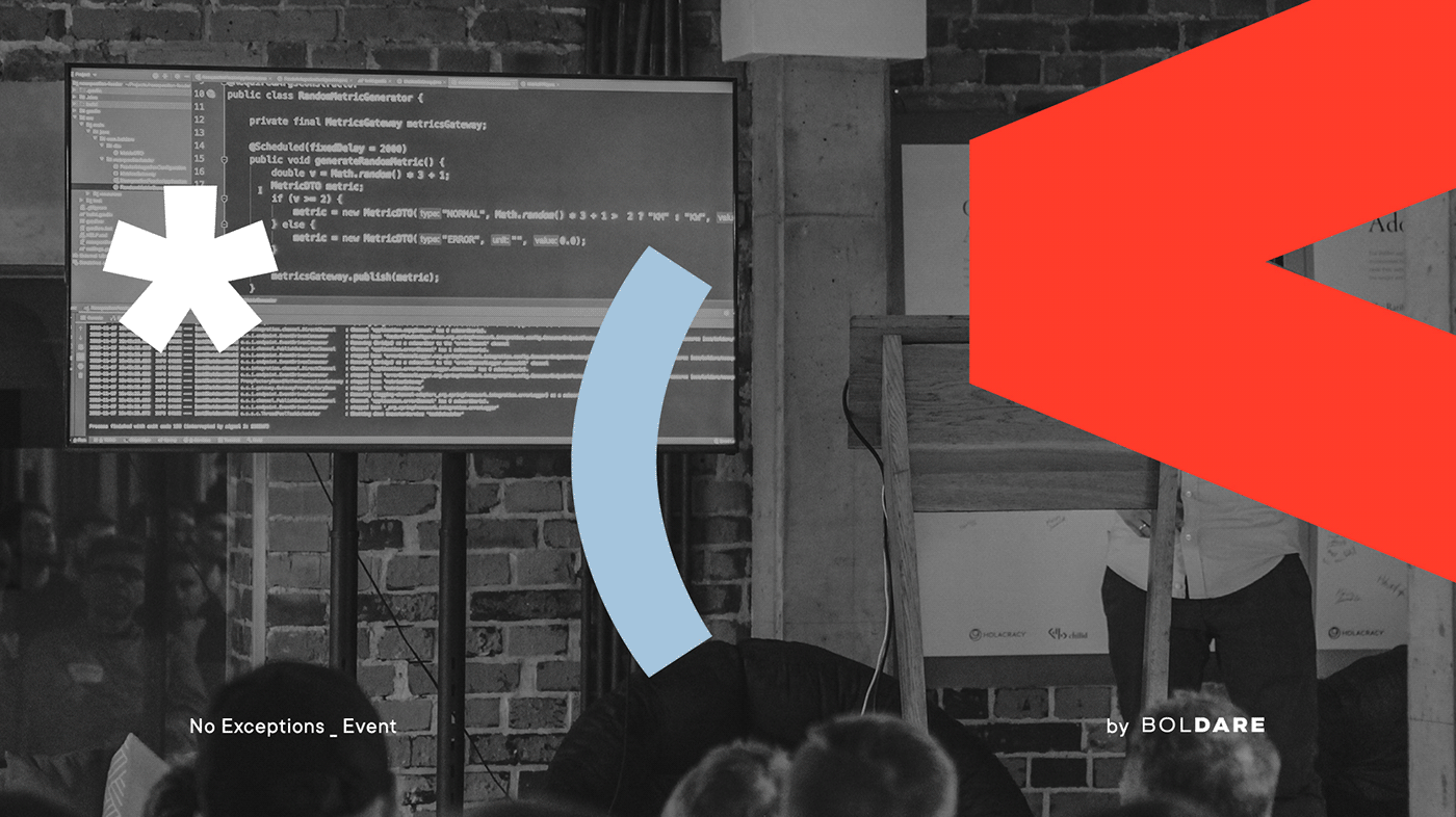 backend boldare developer Event IT Meet meetup noexceptions red software