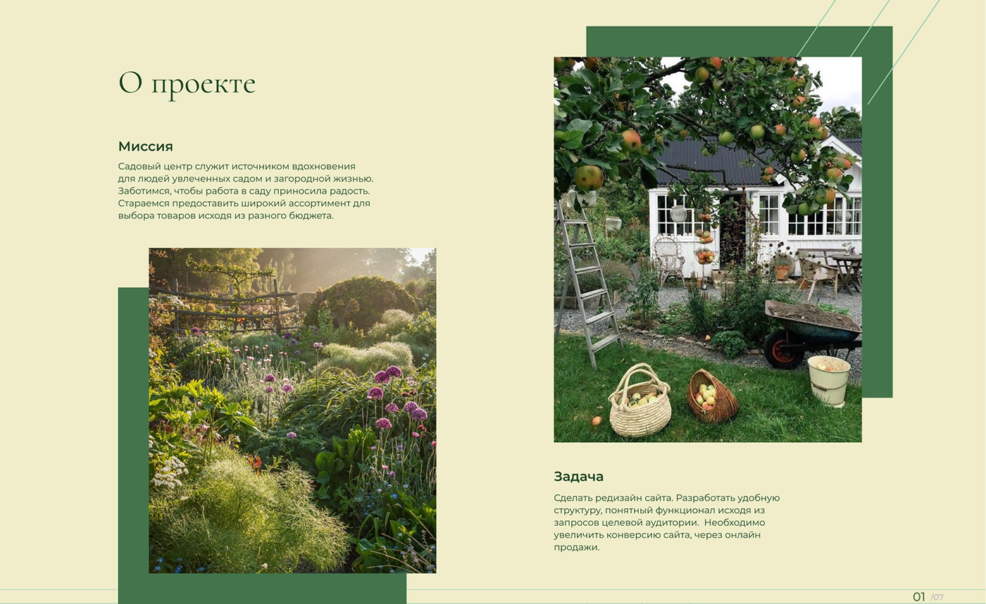 branding  country house darvin e-comerce garden plants redesign Website Дарвин интернет-магазин