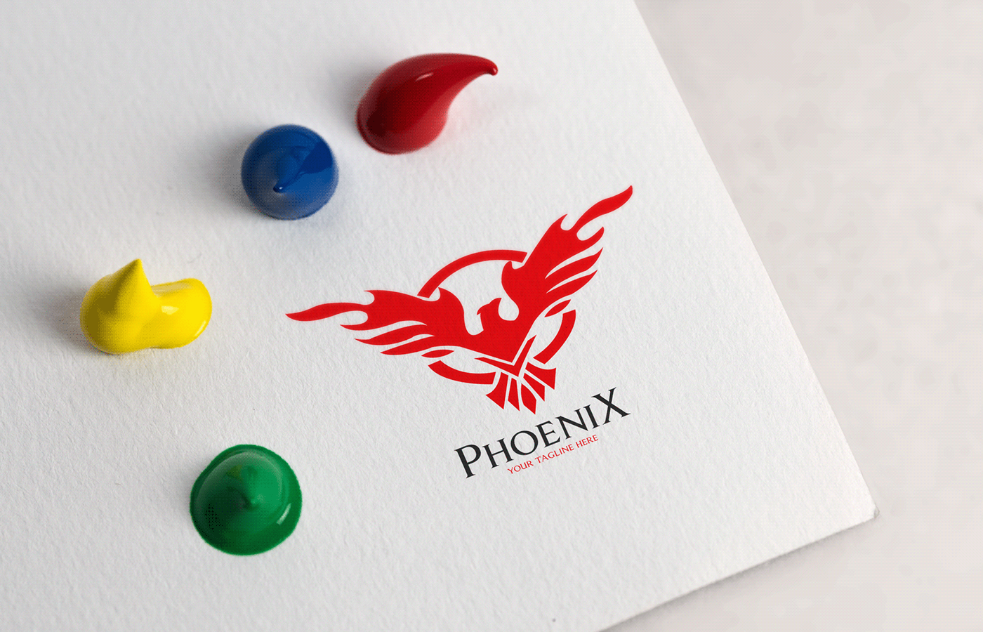 Creative Design design eagle logo Phoenix brand identity vect plus Logo Design branding  Brand Design