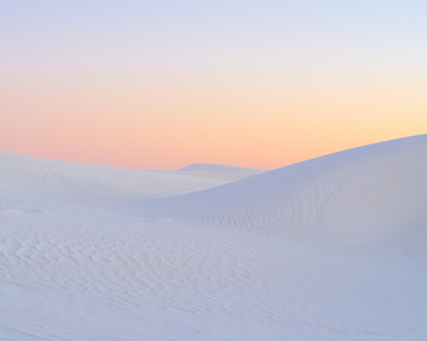 dune desert colorful new mexico Landscape desert color sand dunes White Sands pastel minimal
