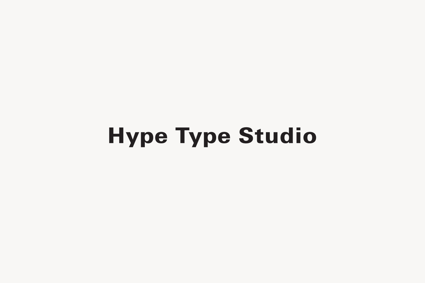 hypetype hype type studio hypetypestudio HTS hype type newwork studio newwork