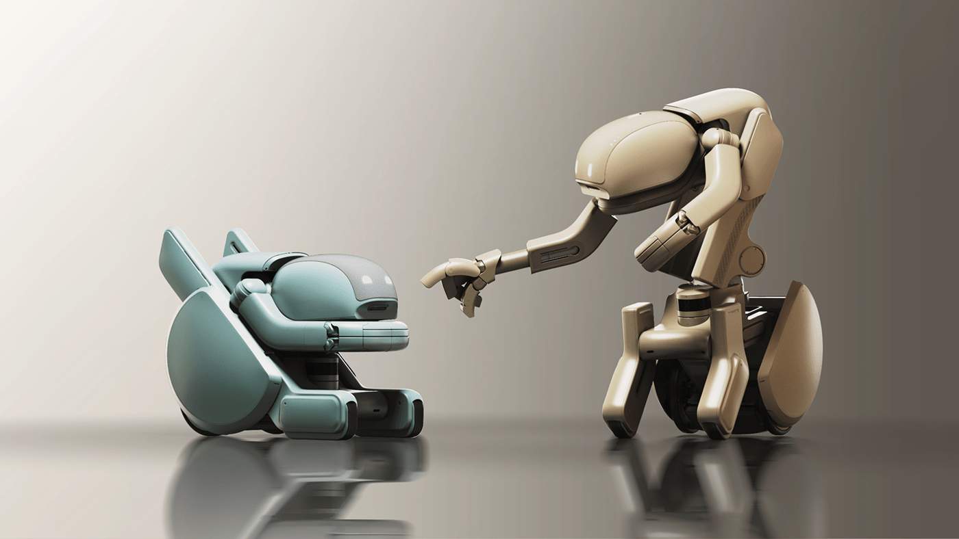 anatomy concept human humanoid industrial design  interactive mecha product design  robot robotics