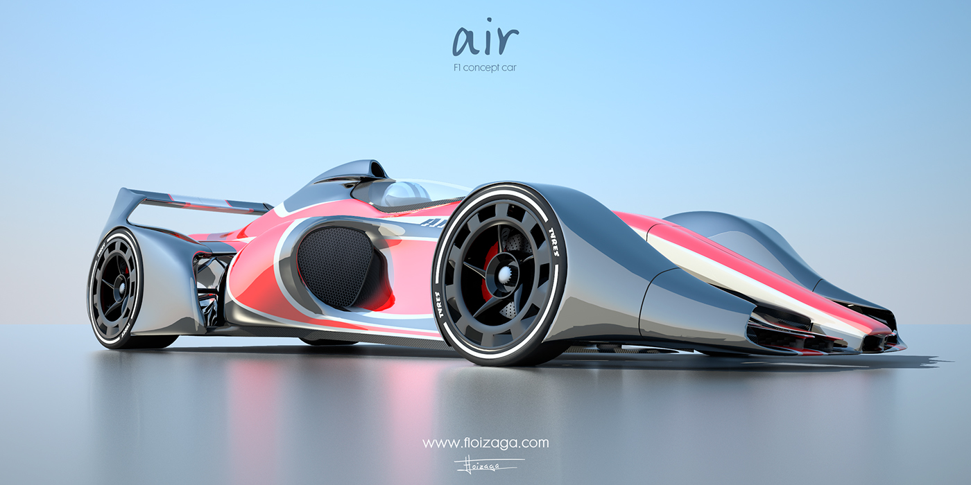 Adobe Portfolio f1 concept car car coche 3D Formula 1 Motorsport race automotive  