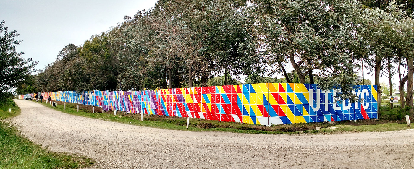 Mural wallpainting design Park