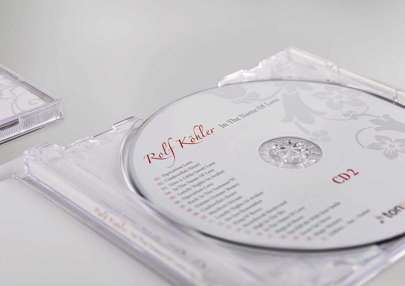 print design CD cover