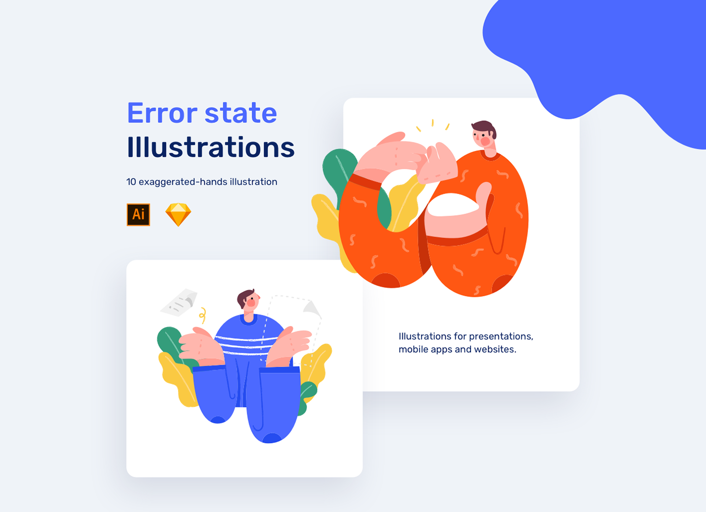 404 error error human ILLUSTRATION  illustration pack Not Found vector