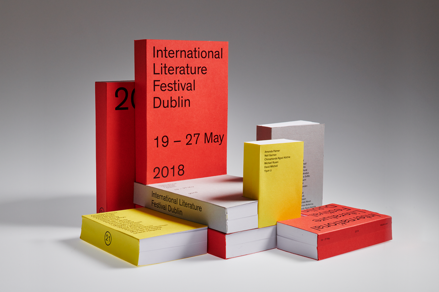 book literature books festival dublin branding  print design  Ireland editorial poster