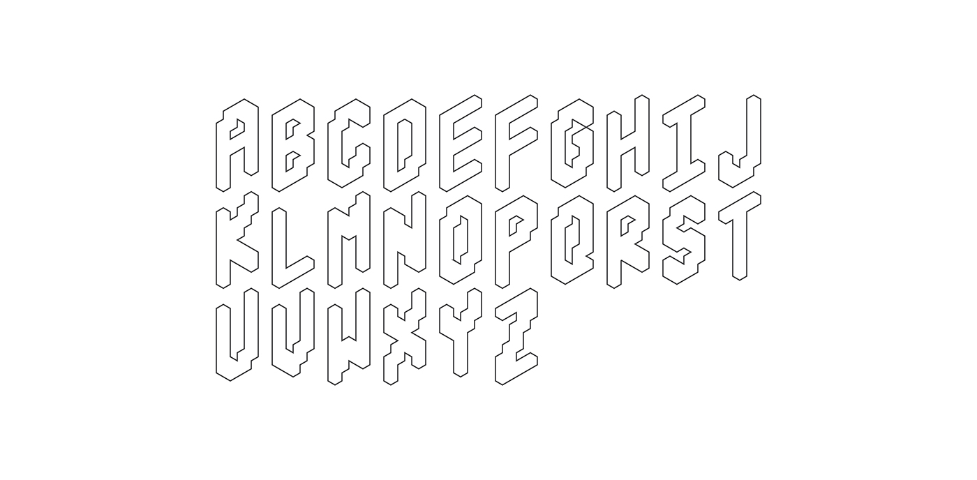 school of architecture Rice conference logo type lettering Forms letterforms