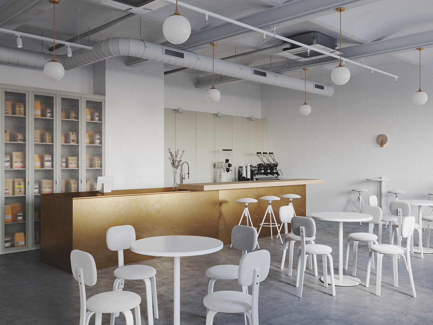 air cafe clean coffeeshop eatery minimal Minimalism restaurant shop White