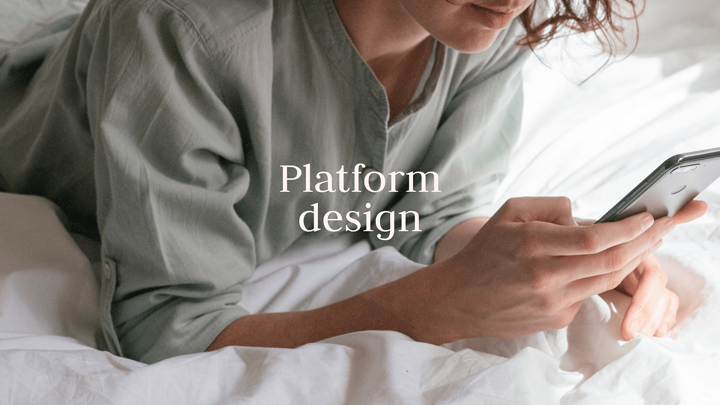 communications cozy family green minimalistic Platform product UI ux Webdesign