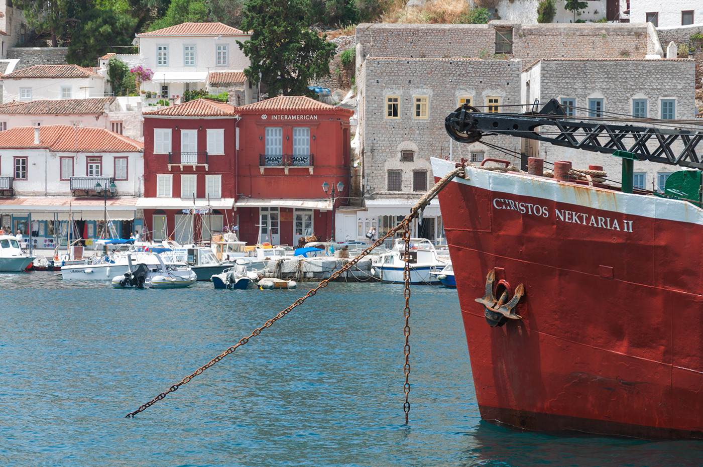 Travel Photography  Greece village culture Saronic Islands