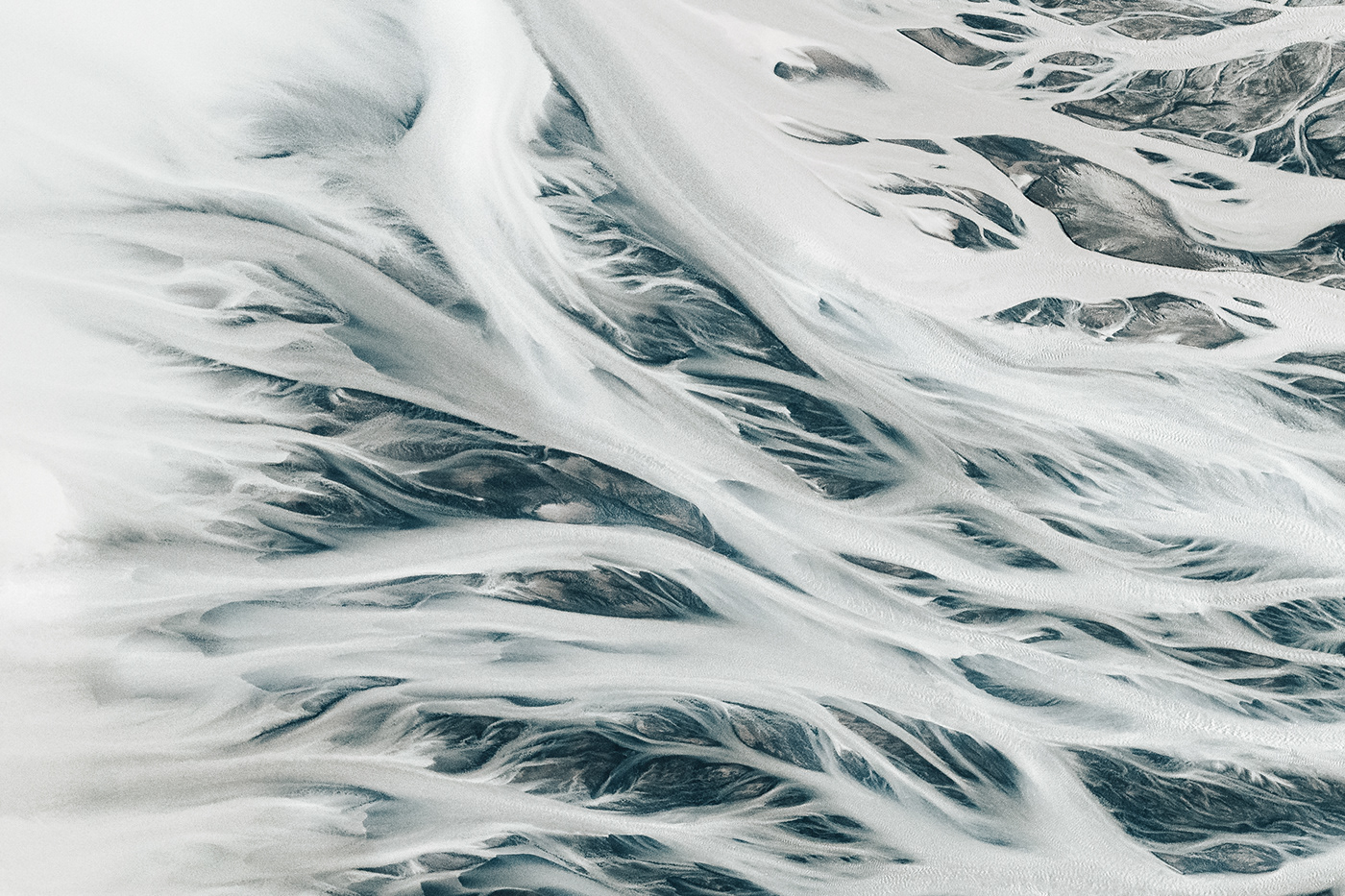 abstract Aerial iceland Landscape Nature nordic pattern Photography  river texture