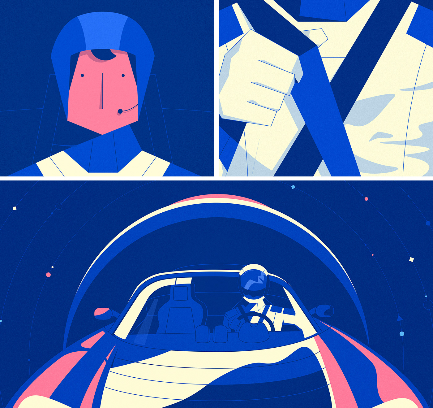 animation  characters Data design Diversity gif ILLUSTRATION  motion spacex tesla