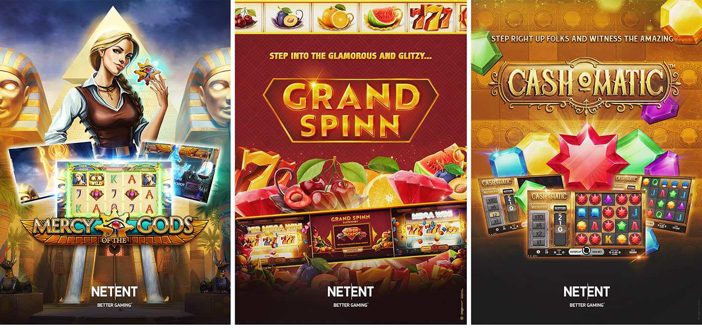 poster game posters graphic design  Promotion game promotion posters netent Poster Design iGaming igaming designer