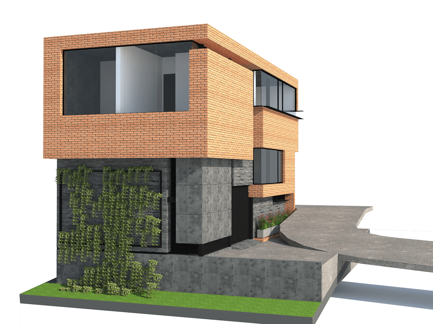 3D architecture diseño exterior house proyectos Render venezuela Venezuelan visualization